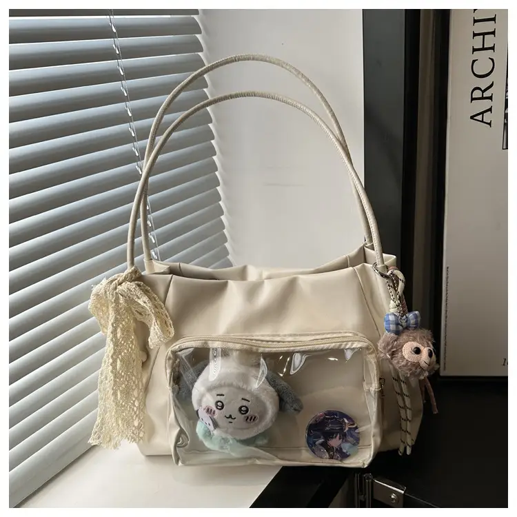 Korean Style Spring Girls Large Capacity Shoulder Tote Bag — feature 13