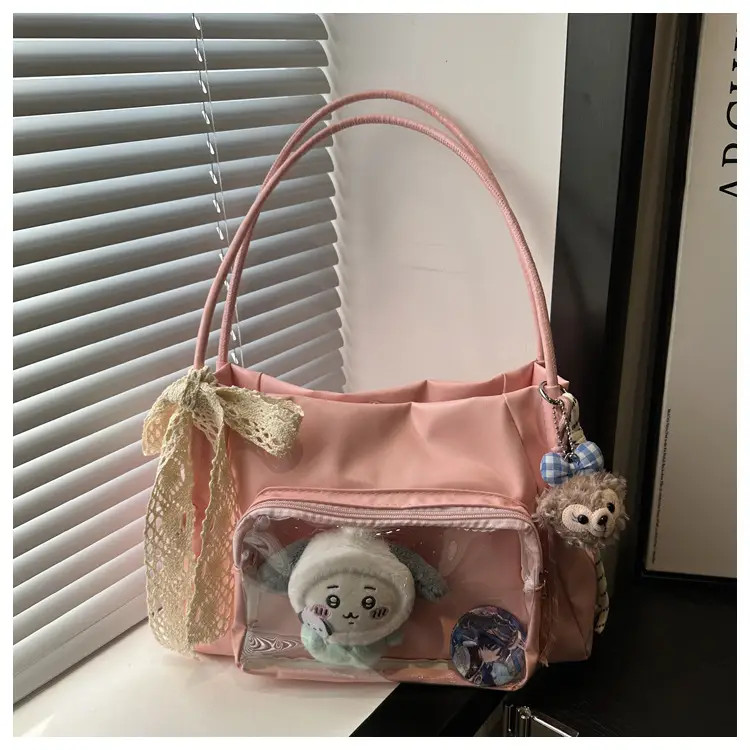 Korean Style Spring Girls Large Capacity Shoulder Tote Bag — feature 15