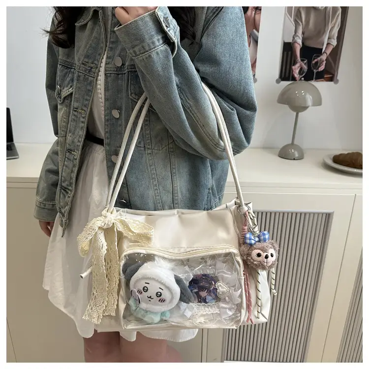 Korean Style Spring Girls Large Capacity Shoulder Tote Bag — feature 24