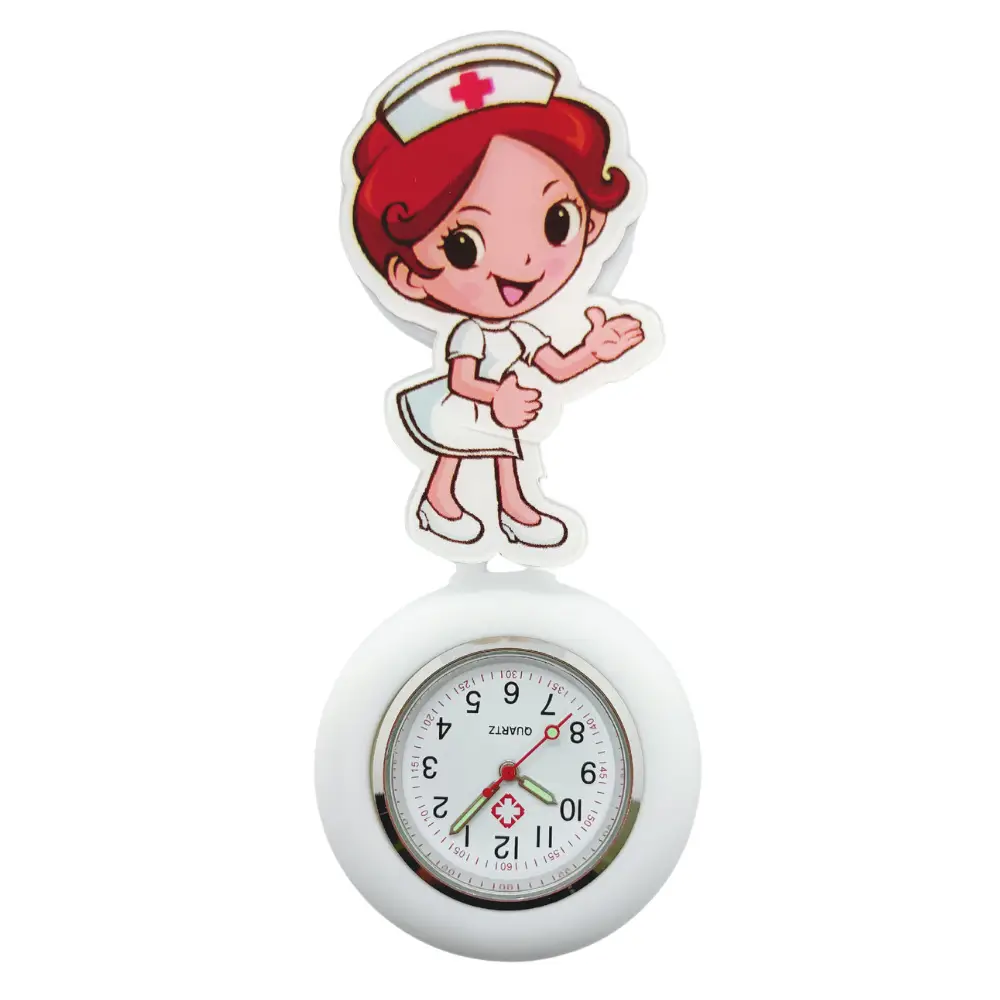 Cross-border Stretchable Nurse Watch Color Dial Luminous