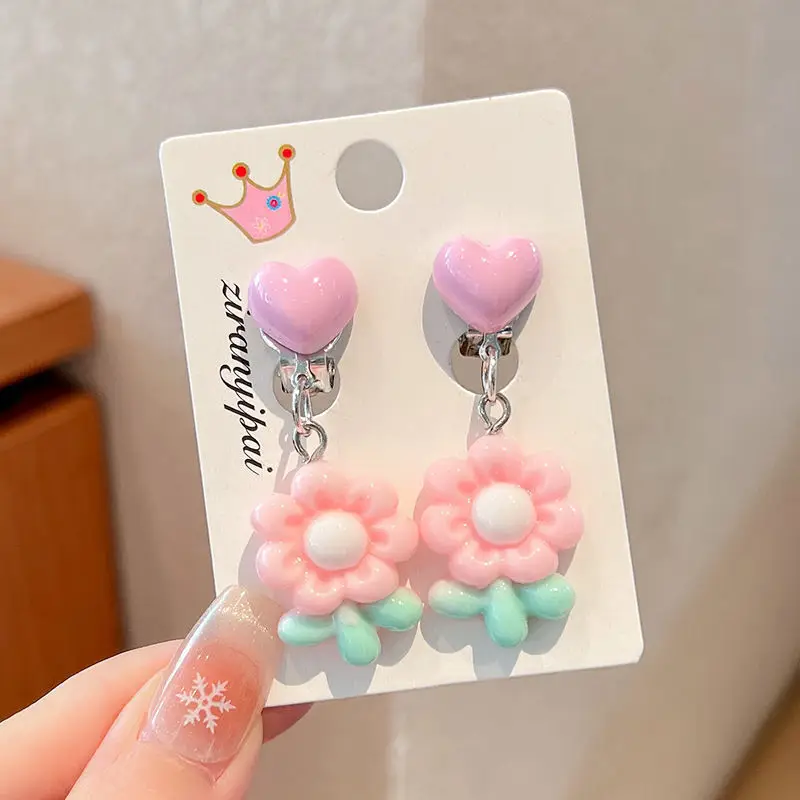 Sweet Cartoon Sanrio Princess Wind Earrings for Girls — feature 23