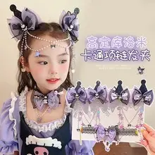 Sweet Cartoon Sanrio Princess Wind Earrings for Girls — feature 4