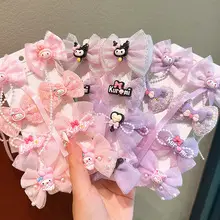 Sweet Cartoon Sanrio Princess Wind Earrings for Girls — feature 9
