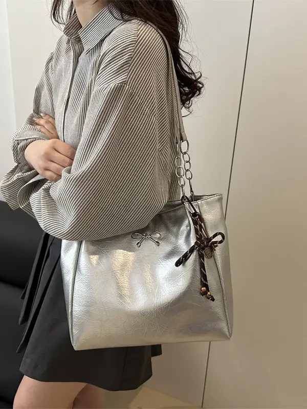 Silver Butterfly Shoulder Bag for Women 2025 - Image 6