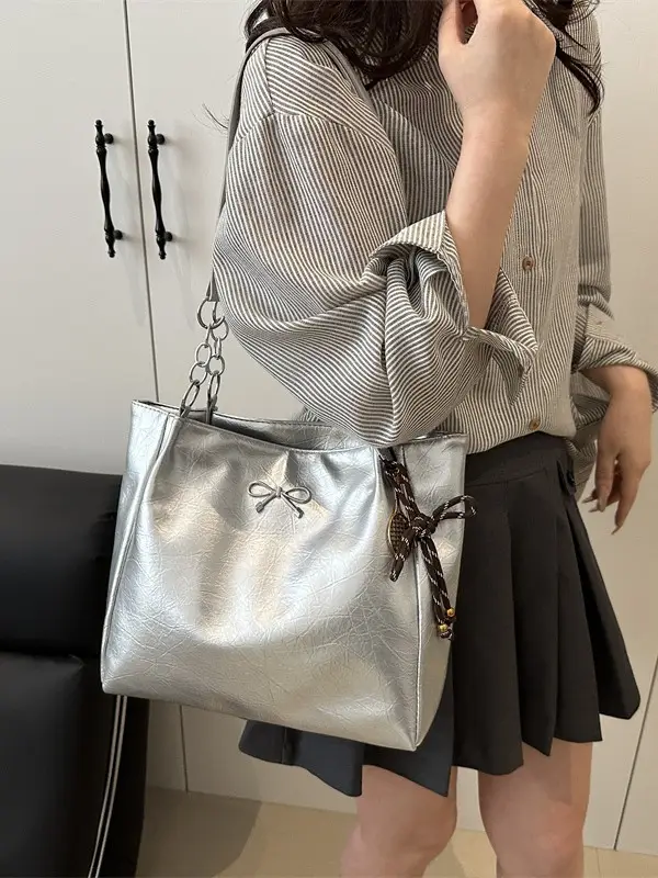 Silver Butterfly Shoulder Bag for Women 2025 - Image 7