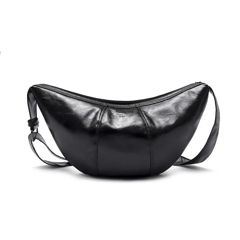 Women Retro Dumpling Bag Brown Leather Crossbody Shoulder Bag 2026