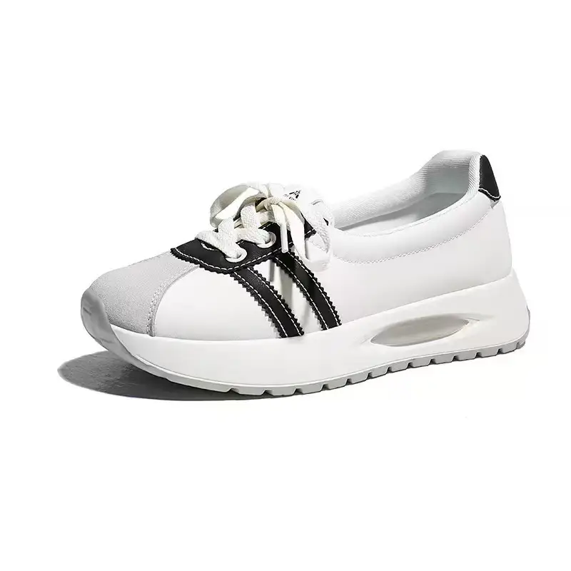 Women White Breathable Casual Shoes 2025