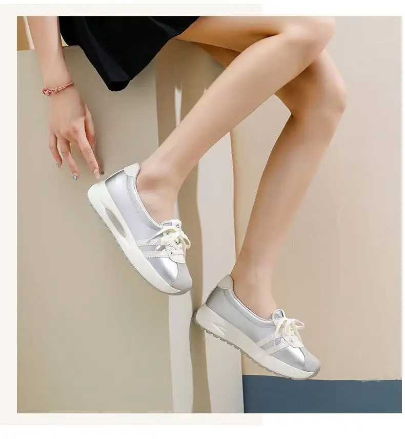 Women White Breathable Casual Shoes 2025 — feature 39