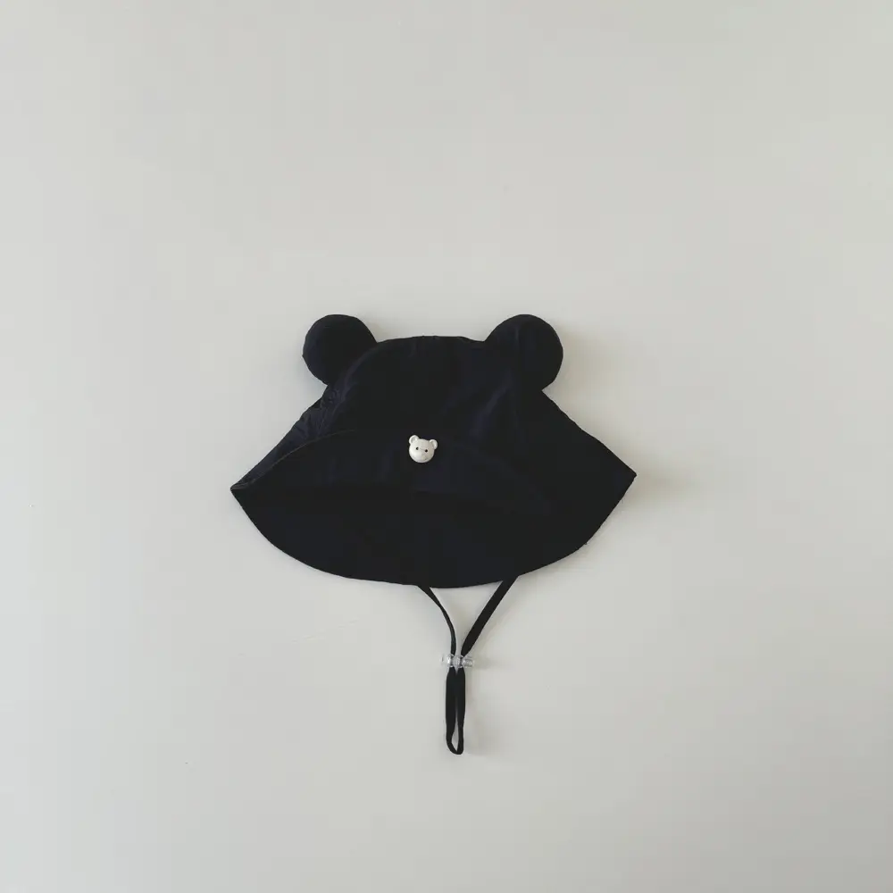 Qiunan Bear Head Sunshade Hat Black 2026 - Image 4