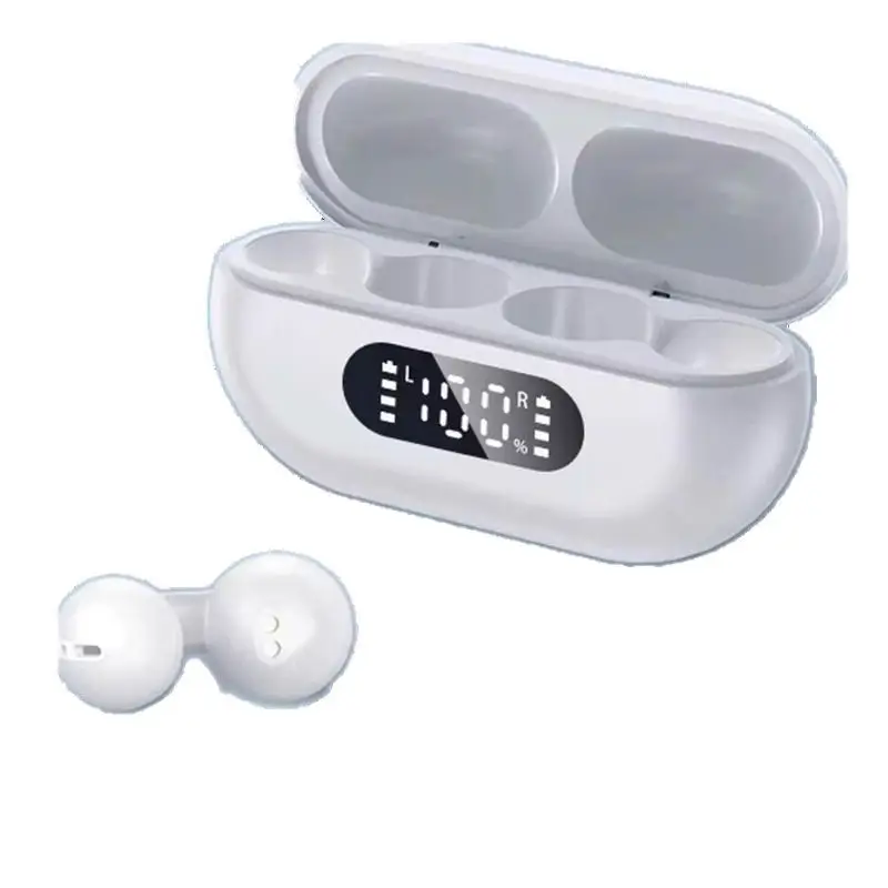 New Tws Bone Conduction Wireless Bluetooth Headset Clip-On Mini Digital Display High Quality Sports True Noise Reduction X22