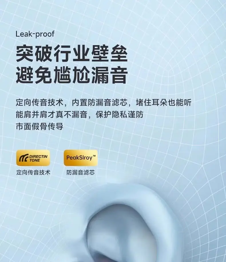 New Tws Bone Conduction Wireless Bluetooth Headset Clip-On Mini Digital Display High Quality Sports True Noise Reduction X22 — feature 14