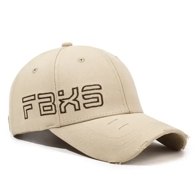 Maroon Embroidered Baseball Cap for Men Women Outdoor Sun Hat - Image 6