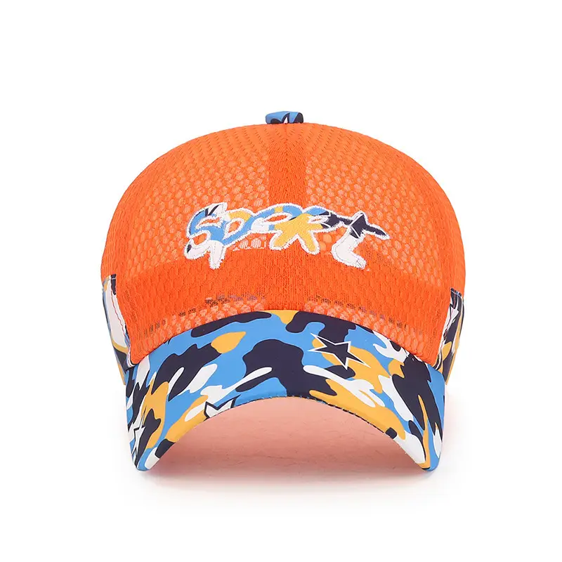 Mesh Baseball Cap for Boys Girls Sun Protection Cap