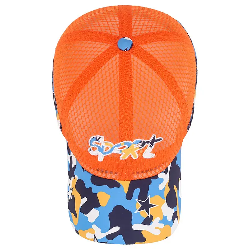 Mesh Baseball Cap for Boys Girls Sun Protection Cap