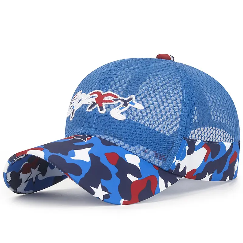 Mesh Baseball Cap for Boys Girls Sun Protection Cap