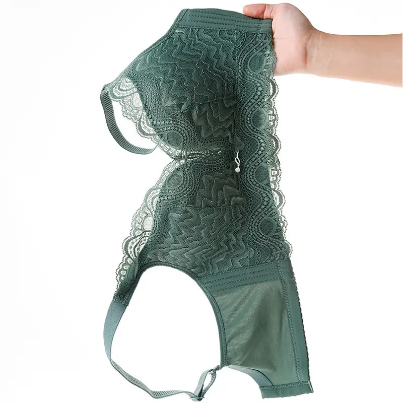 Sexy Lace Lingerie for Women, Wireless, Seamless, Breathable, Comfortable Bra, Small Chest Adjustment Type, Comfortable Women's Underwear