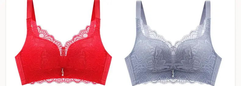 Sexy Lace Lingerie for Women, Wireless, Seamless, Breathable, Comfortable Bra, Small Chest Adjustment Type, Comfortable Women's Underwear — feature 10