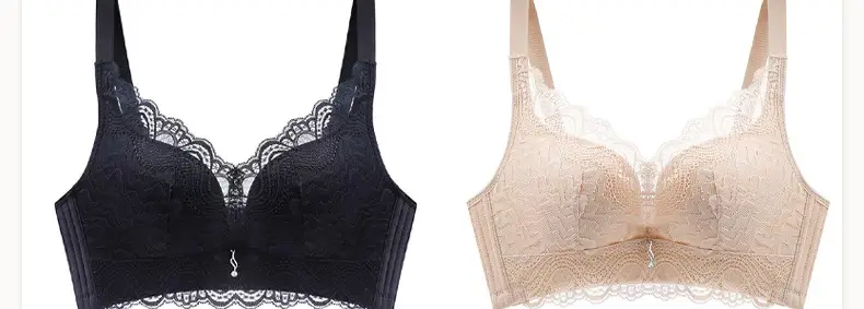Sexy Lace Lingerie for Women, Wireless, Seamless, Breathable, Comfortable Bra, Small Chest Adjustment Type, Comfortable Women's Underwear — feature 6