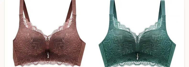 Sexy Lace Lingerie for Women, Wireless, Seamless, Breathable, Comfortable Bra, Small Chest Adjustment Type, Comfortable Women's Underwear — feature 8