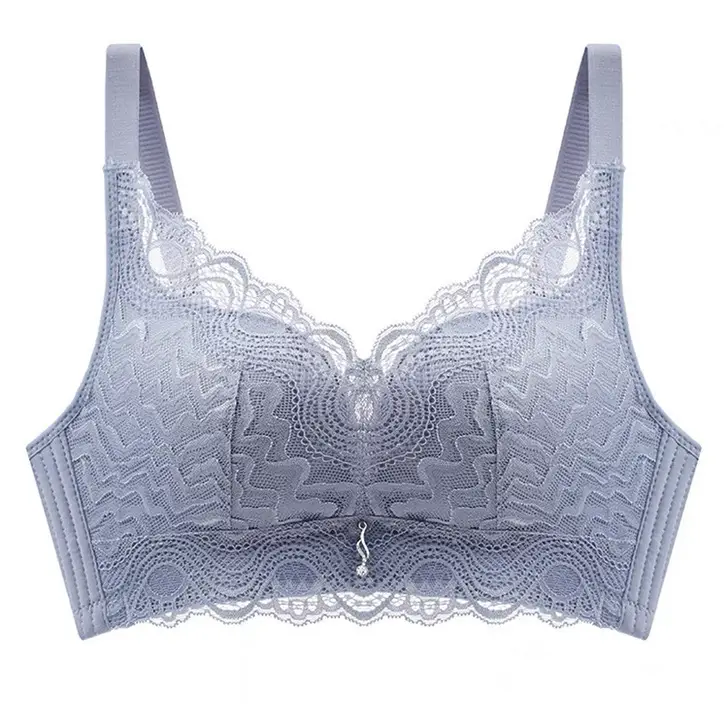 Sexy Lace Lingerie for Women, Wireless, Seamless, Breathable, Comfortable Bra, Small Chest Adjustment Type, Comfortable Women's Underwear