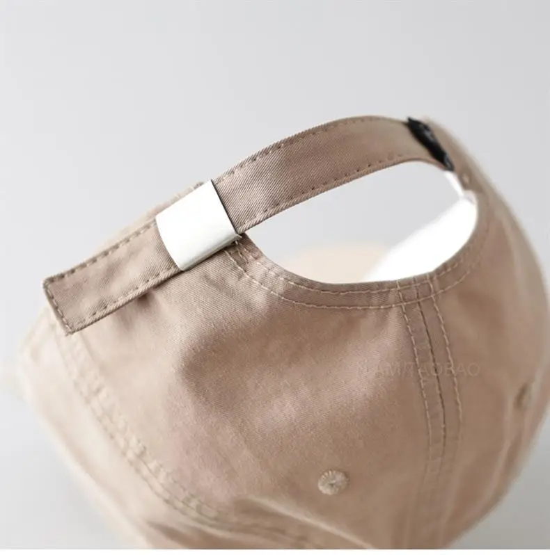 Beige Embroidered Baseball Cap for Men Women — feature 13