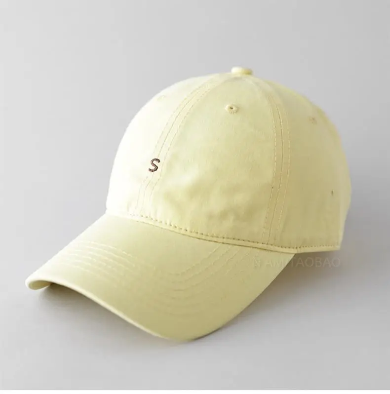 Beige Embroidered Baseball Cap for Men Women — feature 8