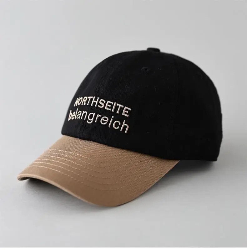 North Sea Blue Letter Embroidered Baseball Cap for Men Women — feature 1