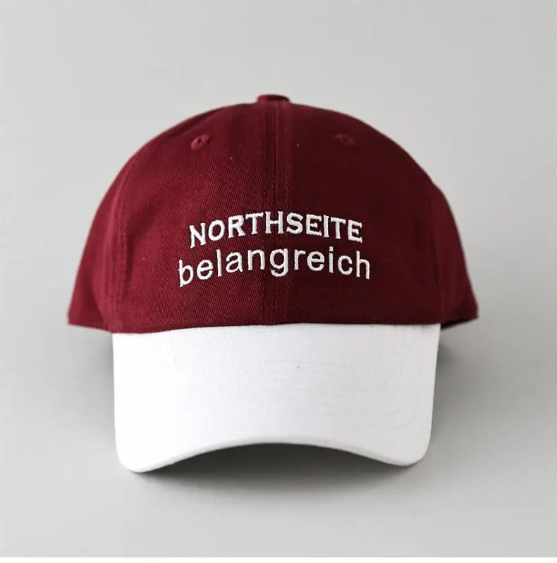 North Sea Blue Letter Embroidered Baseball Cap for Men Women — feature 10