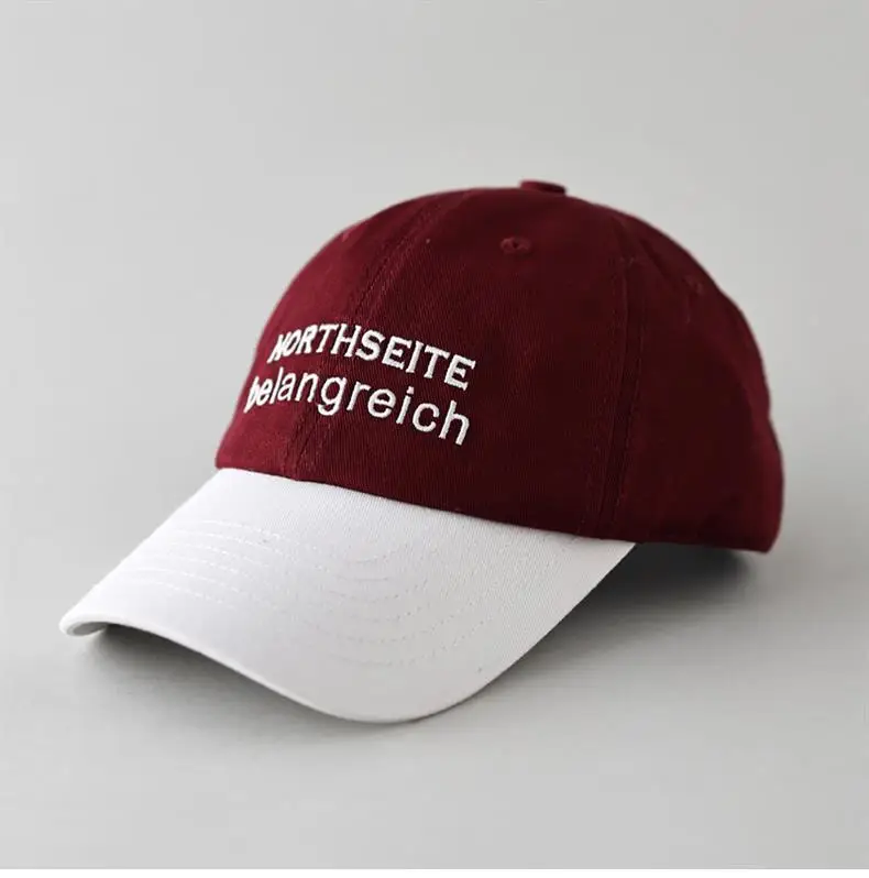 North Sea Blue Letter Embroidered Baseball Cap for Men Women — feature 2