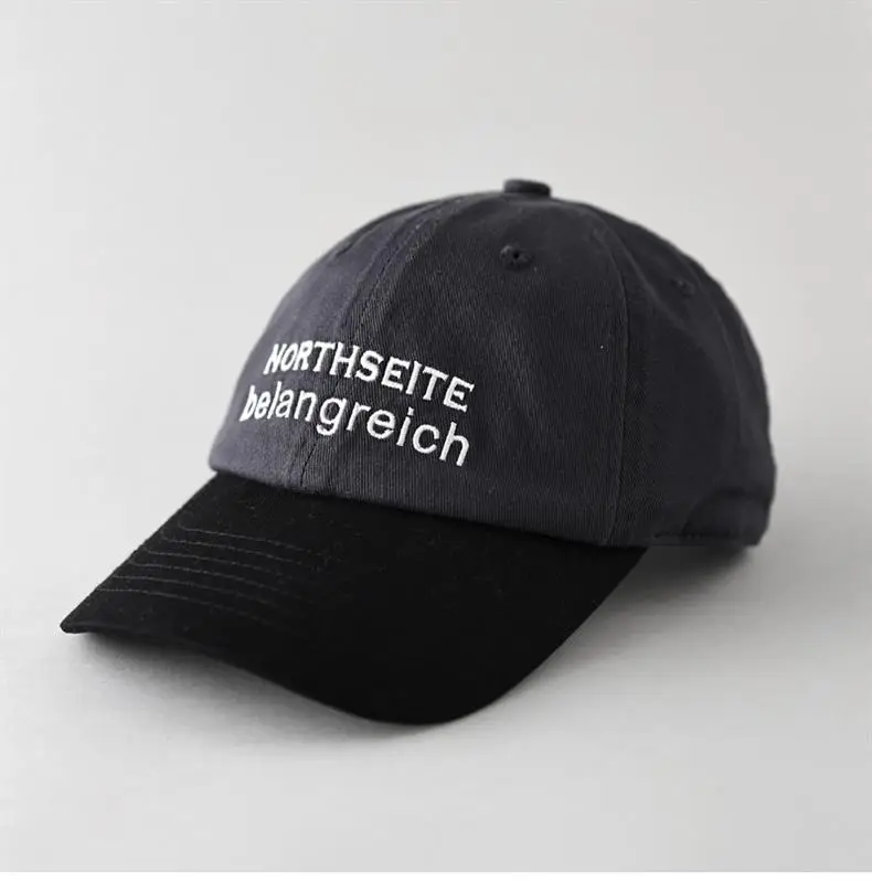 North Sea Blue Letter Embroidered Baseball Cap for Men Women — feature 6