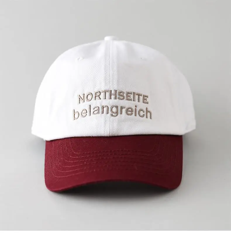 North Sea Blue Letter Embroidered Baseball Cap for Men Women — feature 9