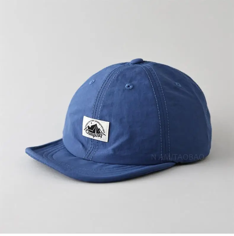 Blue Men's Beige Black Patch Cap Outdoor Mountaineering — feature 5