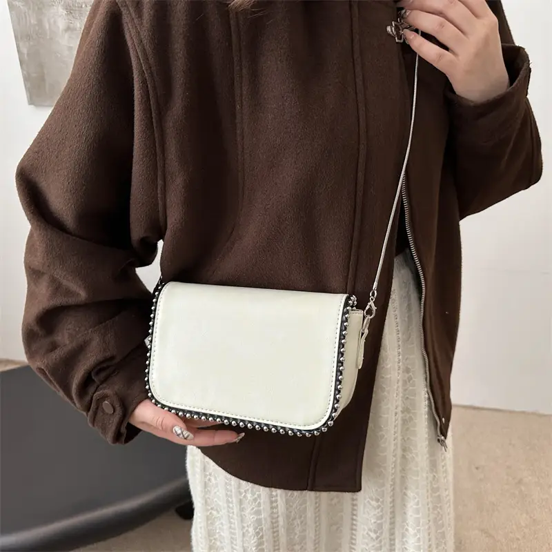 Red Square Shoulder Bag for Women 2025 Spring Summer luggage and leather goods