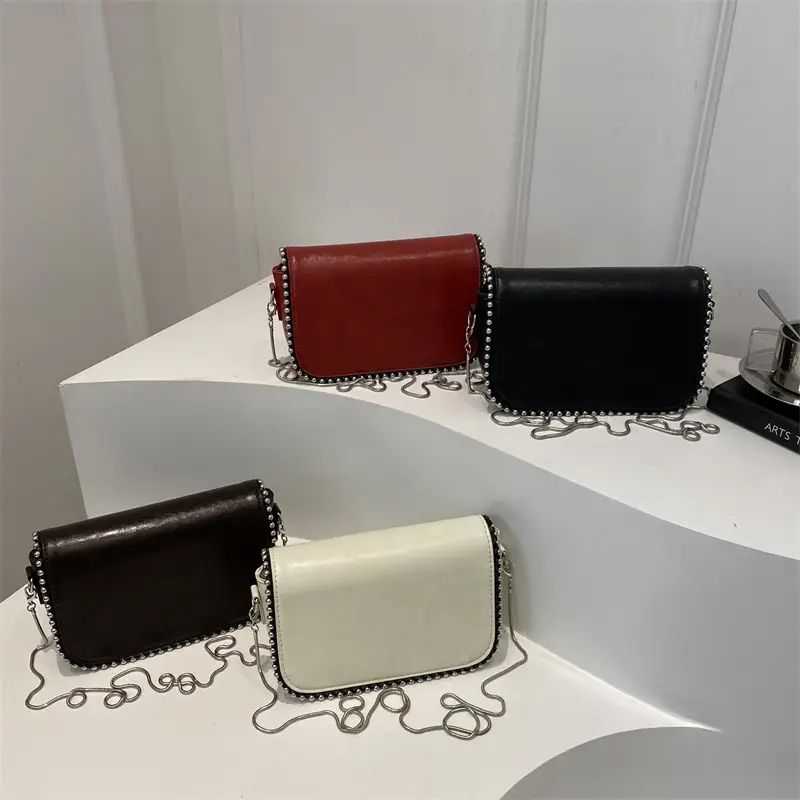Red Square Shoulder Bag for Women 2025 Spring Summer luggage and leather goods