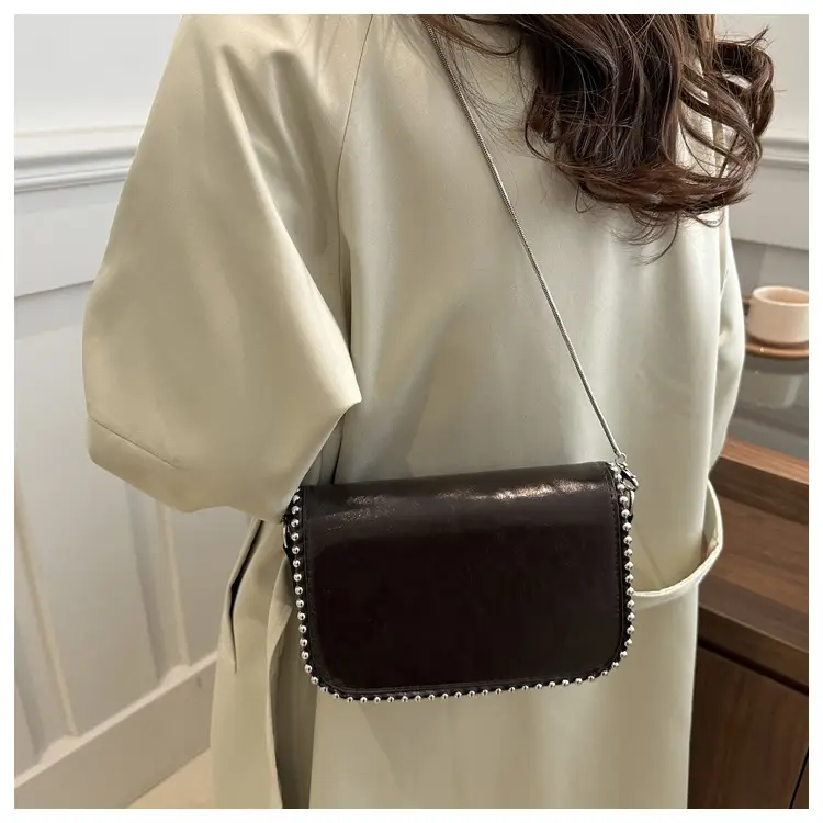 Red Square Shoulder Bag for Women 2025 Spring Summer luggage and leather goods — feature 13