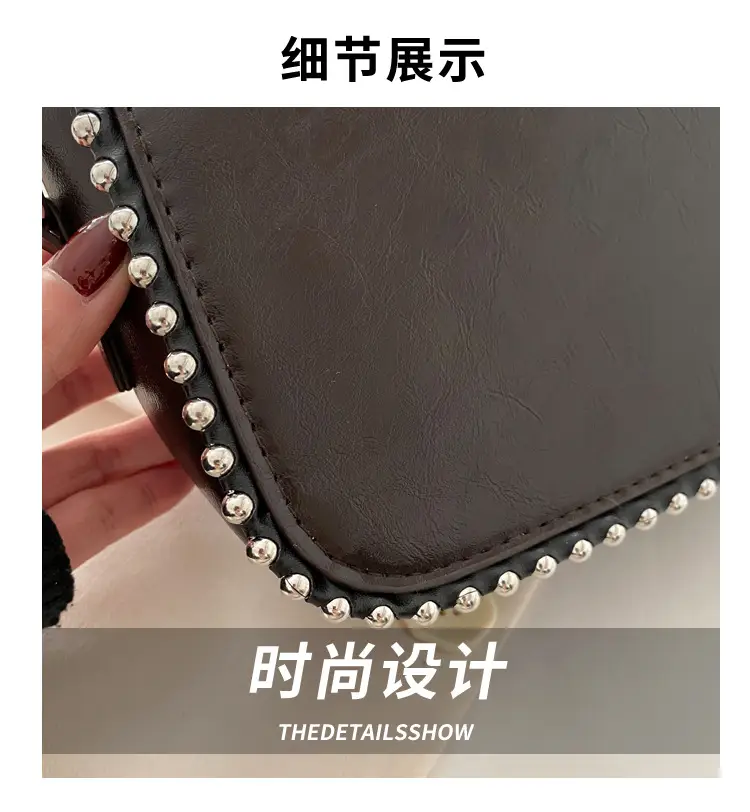 Red Square Shoulder Bag for Women 2025 Spring Summer luggage and leather goods — feature 3
