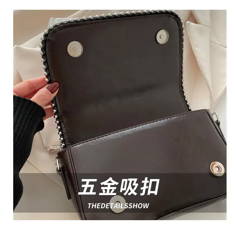 Red Square Shoulder Bag for Women 2025 Spring Summer luggage and leather goods — feature 6
