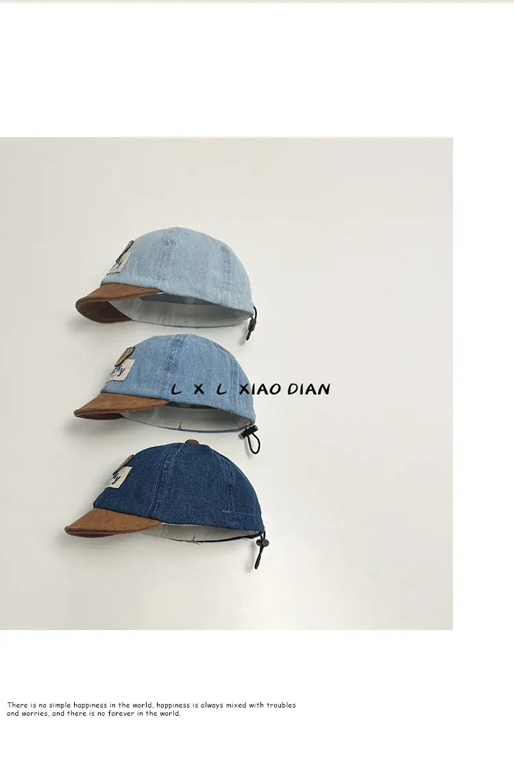 Children's Blue Bear Bear Cap with Soft Bristle — feature 7