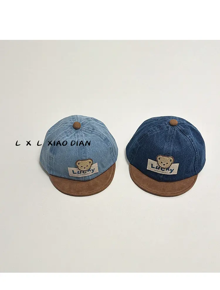 Children's Blue Bear Bear Cap with Soft Bristle — feature 8