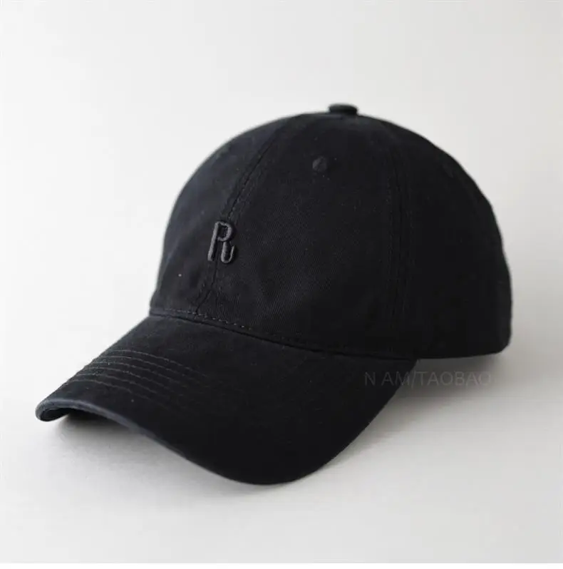 Navy Blue Three-Dimensional Letter Cap for Men Women — feature 1