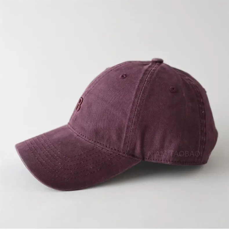 Navy Blue Three-Dimensional Letter Cap for Men Women — feature 10