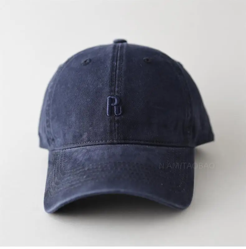Navy Blue Three-Dimensional Letter Cap for Men Women — feature 11