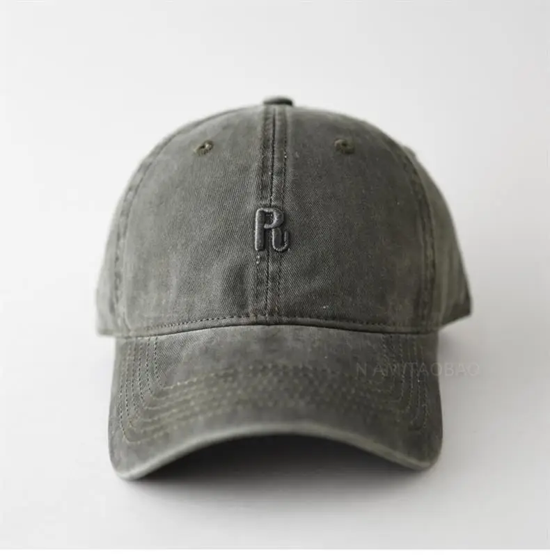 Navy Blue Three-Dimensional Letter Cap for Men Women — feature 12