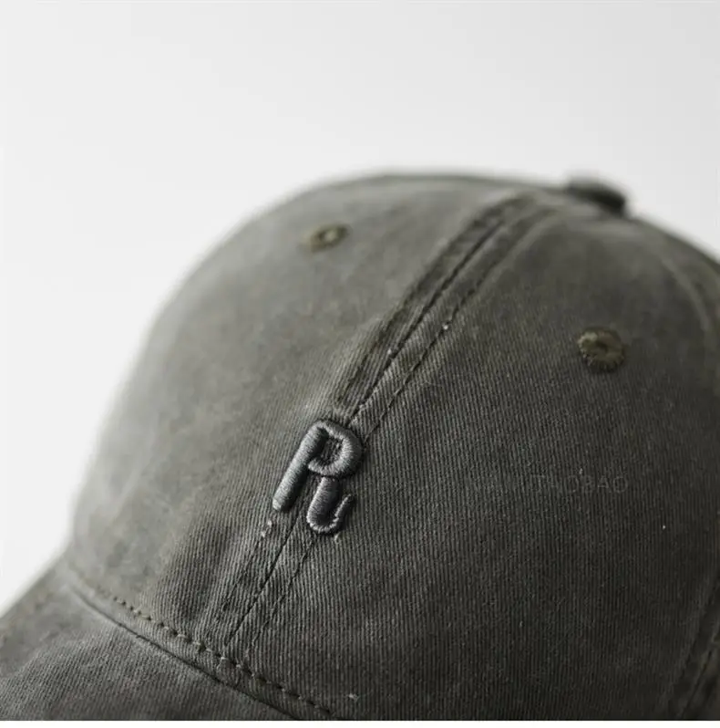Navy Blue Three-Dimensional Letter Cap for Men Women — feature 13