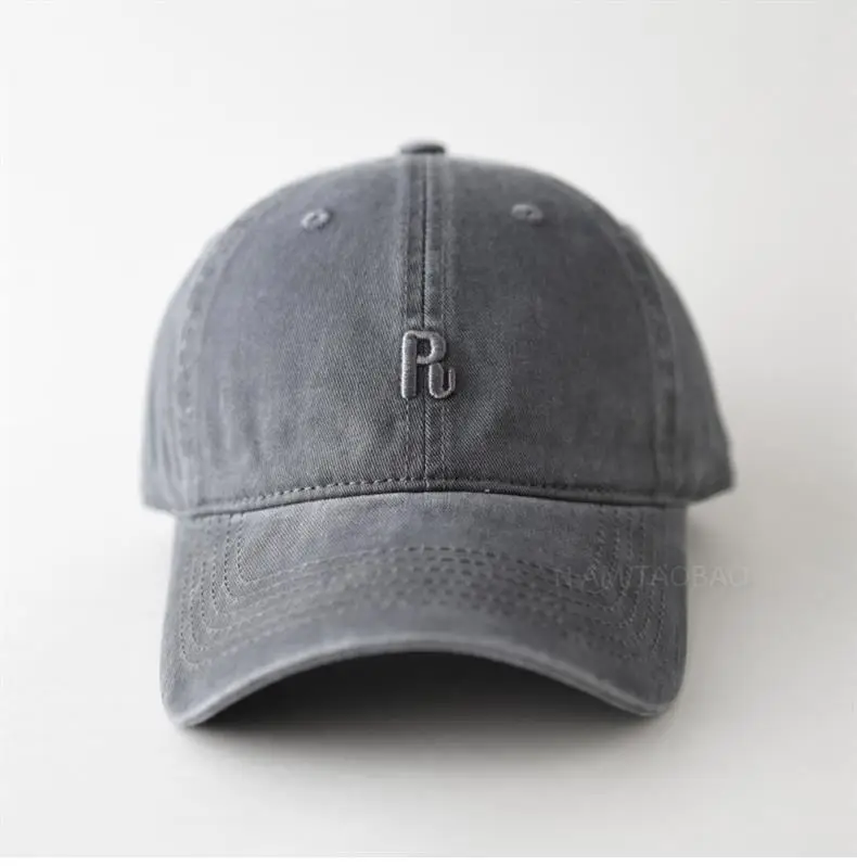 Navy Blue Three-Dimensional Letter Cap for Men Women — feature 16