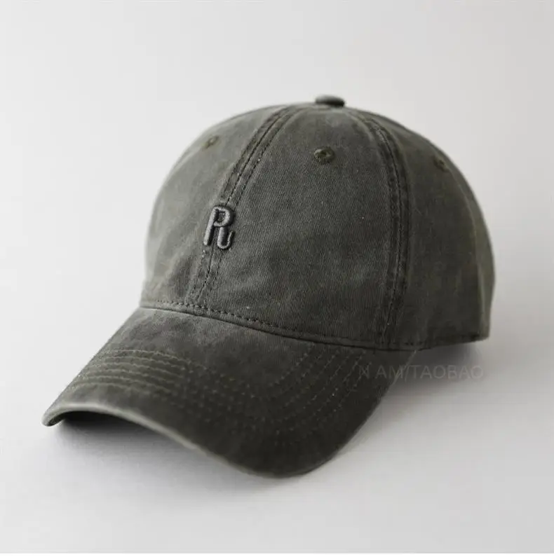 Navy Blue Three-Dimensional Letter Cap for Men Women — feature 6