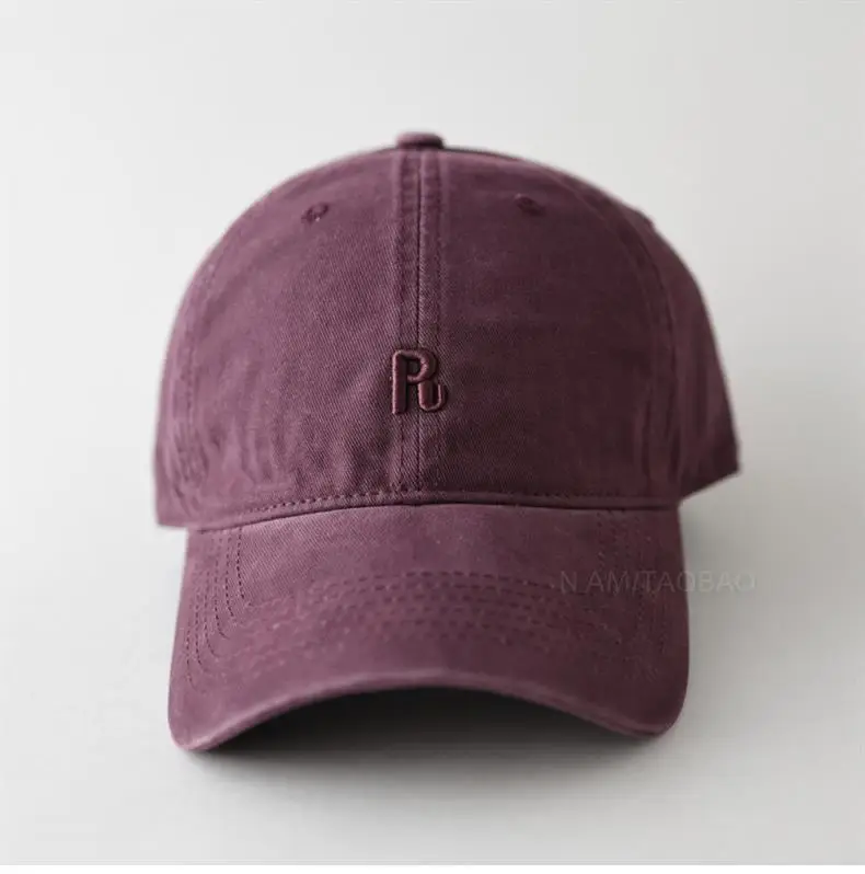 Navy Blue Three-Dimensional Letter Cap for Men Women — feature 9