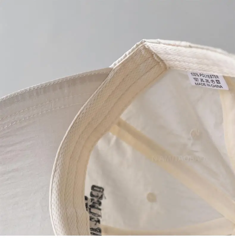 Men's Grey Embroidered Baseball Cap Quick-Drying — feature 15