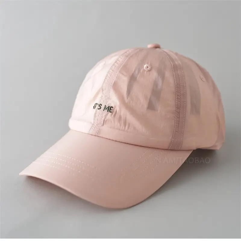 Pink Korean Style Baseball Cap for Men Women - Image 7