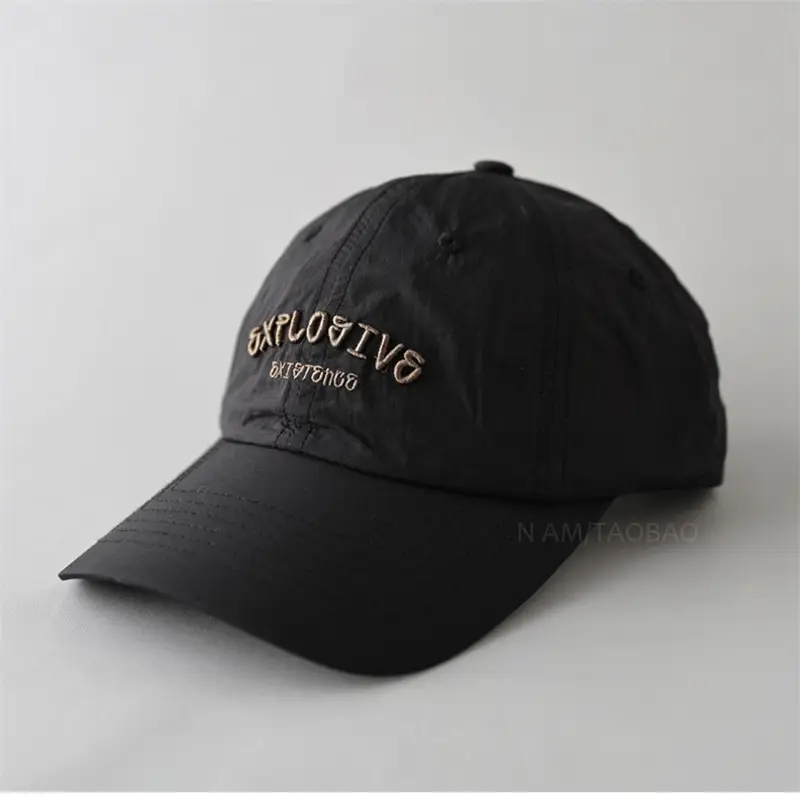 Men 3D Embroidered Baseball Cap Brown NAMA - Image 11